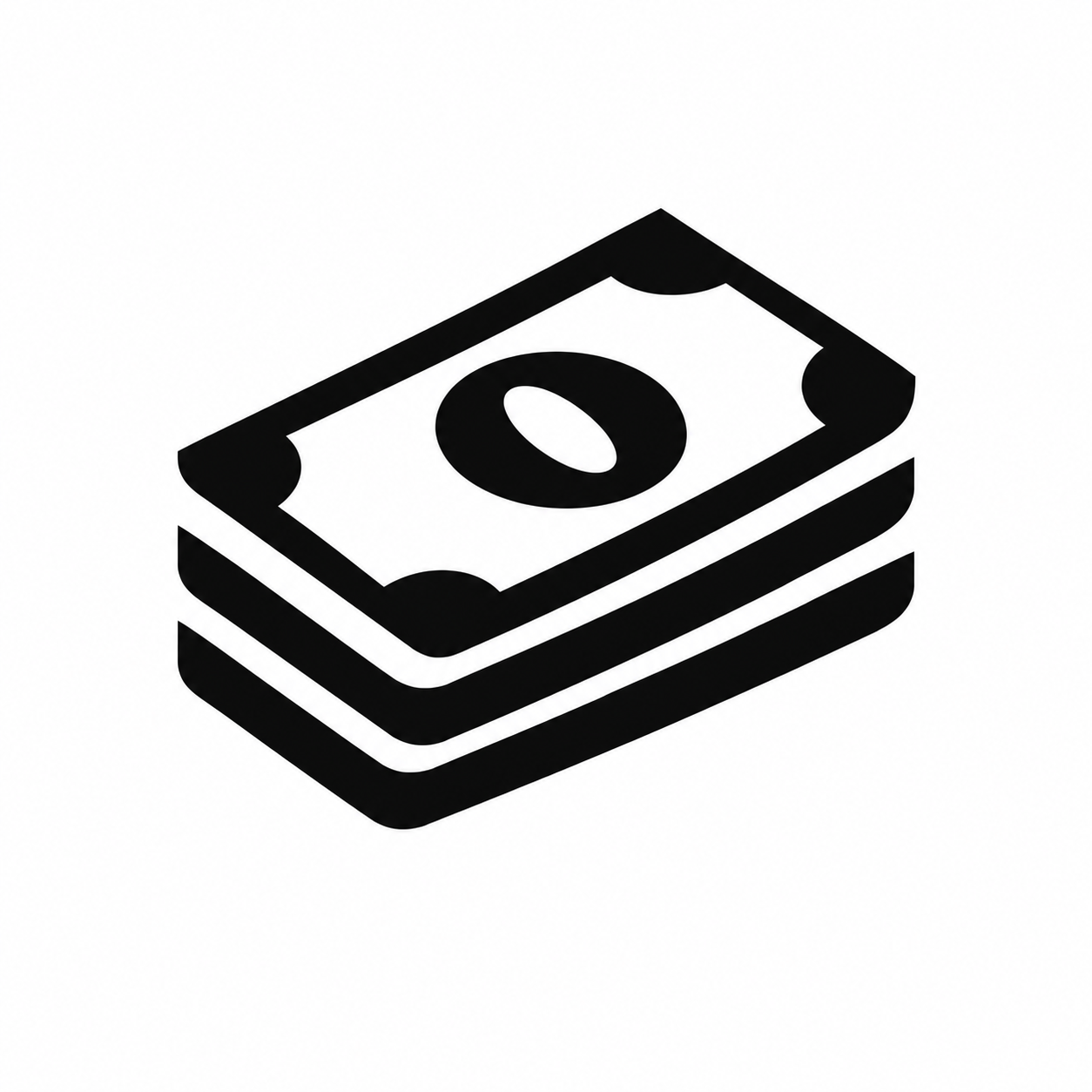 MONETRA money stack logo